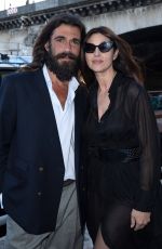 MONICA BELLUCCI and Nicolas Lefebvre at Maud Fontenoy Foundation Gala in Paris 06/07/2019