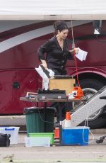 MONICA BELLUCCI on the Set of Nekromancer in Sydney 06/12/2019