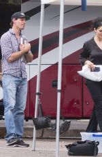 MONICA BELLUCCI on the Set of Nekromancer in Sydney 06/12/2019