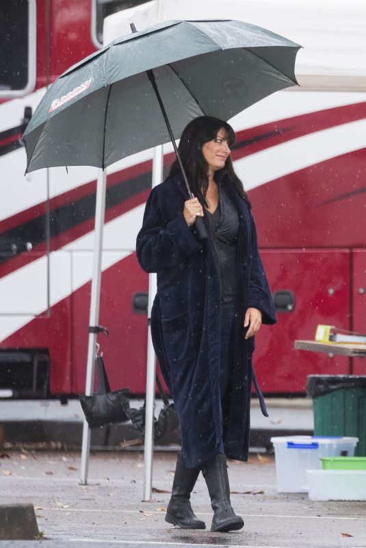MONICA BELLUCCI on the Set of Nekromancer in Sydney 06/12/2019