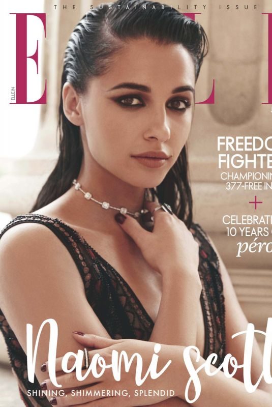 NAOMI SCOTT for Elle Magazine, India June 2019