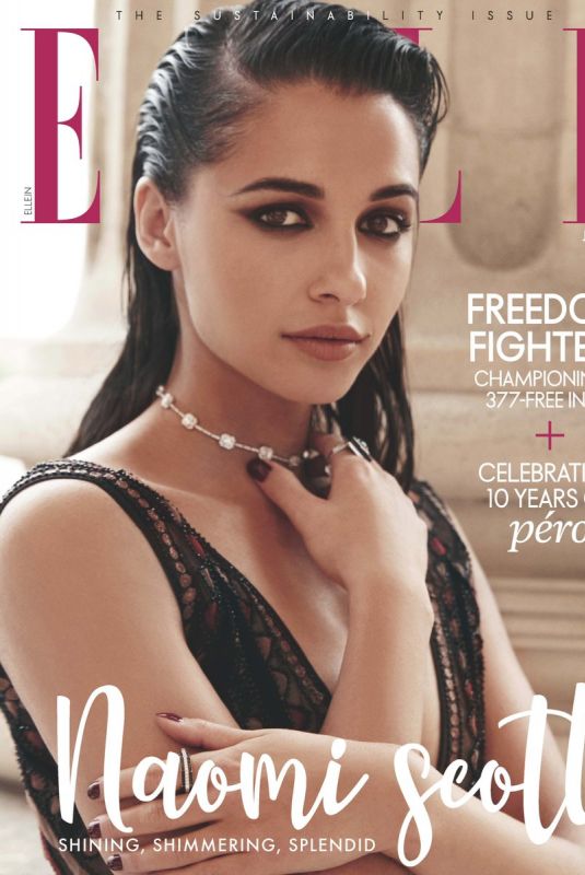 NAOMI SCOTT for Elle Magazine, India June 2019