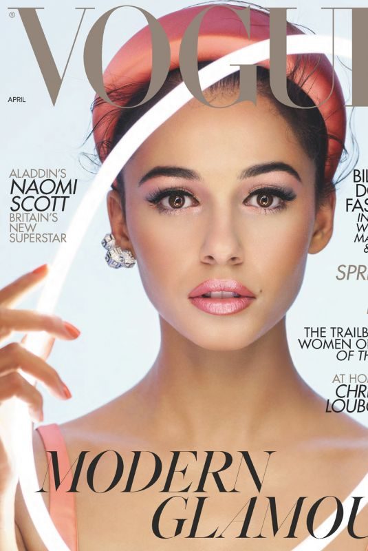 NAOMI SCOTT in Vogue Magazine, UK April 2019