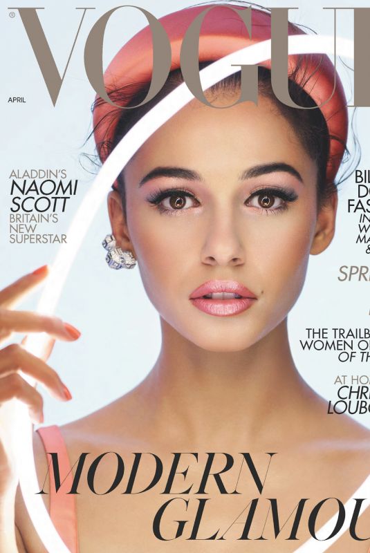 NAOMI SCOTT in Vogue Magazine, UK April 2019