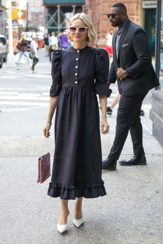 NAOMI WATTS Arrives at Build Studio in New York 06/24/2019