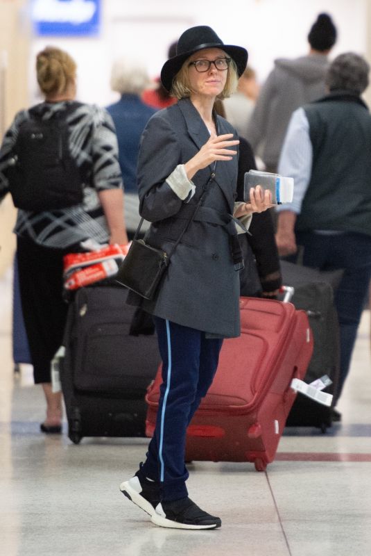 NAOMI WATTS at JFK Airport in New York 06/07/2019