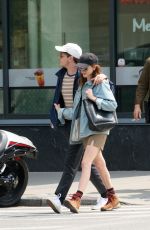 NATALIA DYER and Charlie Heaton Out in New York 06/05/2019