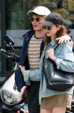 NATALIA DYER and Charlie Heaton Out in New York 06/05/2019