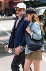 NATALIA DYER and Charlie Heaton Out in New York 06/05/2019