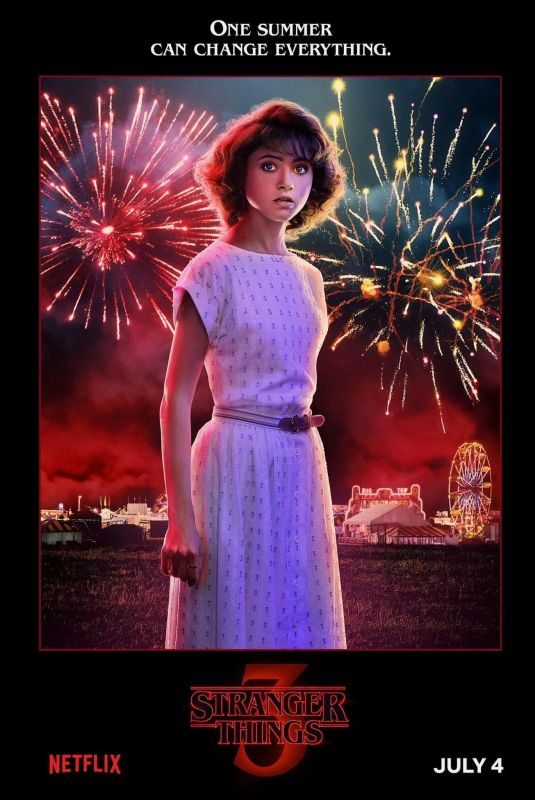 NATALIA DYER – Stranger Things, Season 3 Poster