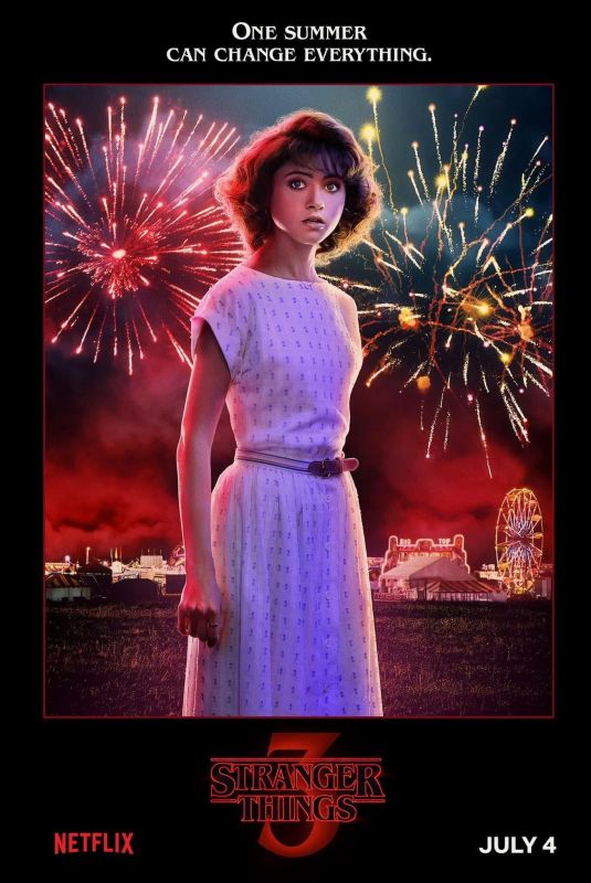 NATALIA DYER - Stranger Things, Season 3 Poster