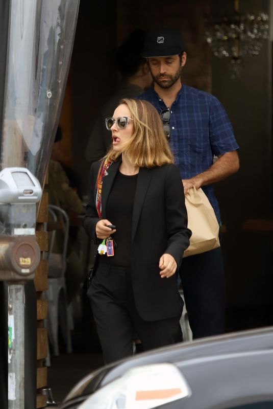 NATALIE PORTMAN Out for Lunch in Los Angeles 06/23/2019