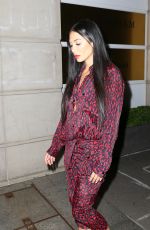 NICOLE SCHERZINGER Arrives at Langham Hotel in Sydney 05/16/2019