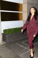 NICOLE SCHERZINGER Arrives at Langham Hotel in Sydney 05/16/2019