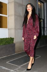 NICOLE SCHERZINGER Arrives at Langham Hotel in Sydney 05/16/2019