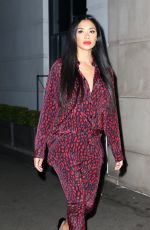 NICOLE SCHERZINGER Arrives at Langham Hotel in Sydney 05/16/2019