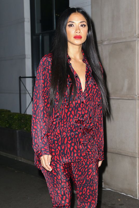 NICOLE SCHERZINGER Arrives at Langham Hotel in Sydney 05/16/2019