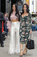 NIKKI and BRIE BELLA at Strahan & Sara Show in New York 06/19/2019