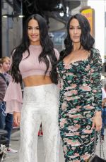 NIKKI and BRIE BELLA at Strahan & Sara Show in New York 06/19/2019