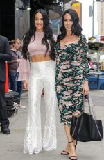 NIKKI and BRIE BELLA at Strahan & Sara Show in New York 06/19/2019