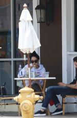 NIKKI BELLA Out for Breakfast in Los Angeles 06/24/2019