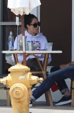 NIKKI BELLA Out for Breakfast in Los Angeles 06/24/2019
