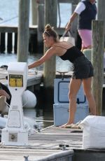 NINA AGDAL at a Boat Ride in New York 06/09/2019