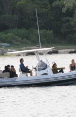 NINA AGDAL at a Boat Ride in New York 06/09/2019