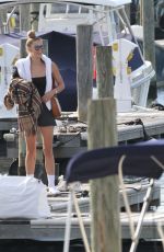 NINA AGDAL at a Boat Ride in New York 06/09/2019