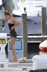 NINA AGDAL at a Boat Ride in New York 06/09/2019