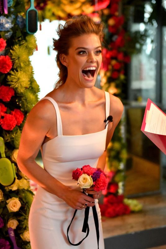NINA AGDAL at Knot-a-real-wedding for Conair’s the Knot Dr. Detangling Brush in New York 06/19/2019