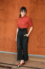NOLWENN LEROY at French Tennis Open at Roland Garros in Paris 06/04/2019