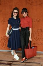 NOLWENN LEROY at French Tennis Open at Roland Garros in Paris 06/04/2019