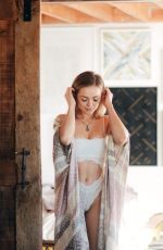 OANA GREGORY on the Set of a Photoshoot, May 2019