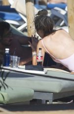 OLIVIA ATTWOOD in Swimsuit on the Beach in Marbella 06/10/2019