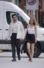 OLIVIA COOKE and Christopher Abbott at Il Buco in New York 06/23/2019