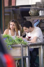 OLIVIA COOKE and Christopher Abbott at Il Buco in New York 06/23/2019