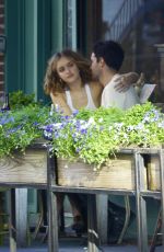 OLIVIA COOKE and Christopher Abbott at Il Buco in New York 06/23/2019