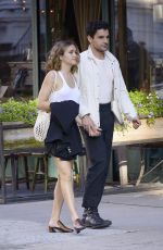 OLIVIA COOKE and Christopher Abbott at Il Buco in New York 06/23/2019