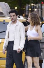 OLIVIA COOKE and Christopher Abbott at Il Buco in New York 06/23/2019