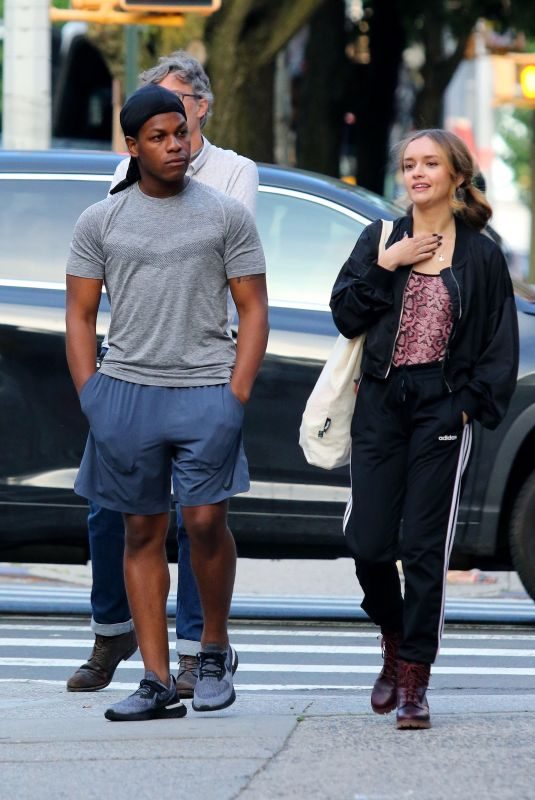 OLIVIA COOKE and John Boyega at Naked Singularity in New York 06/12/2019