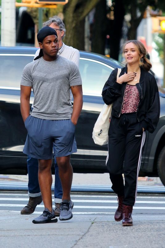 OLIVIA COOKE and John Boyega at Naked Singularity in New York 06/12/2019