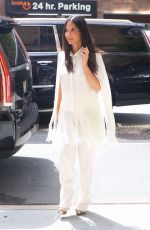 OLIVIA MUNN All in White Out in New York 06/25/2019