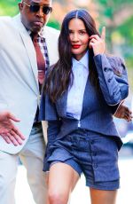 OLIVIA MUNN Arrives at AOL Build in New York 06/26/2019