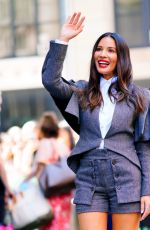 OLIVIA MUNN Arrives at AOL Build in New York 06/26/2019