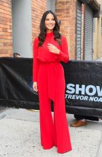 OLIVIA MUNN Arrives at Daily Show with Trevor Noah in New York 06/25/2019