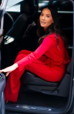 OLIVIA MUNN Leaves Daily Show with Trevor Noah in New York 06/25/2019