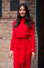 OLIVIA MUNN Leaves Daily Show with Trevor Noah in New York 06/25/2019