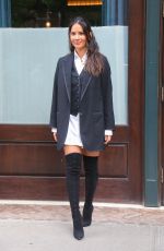 OLIVIA MUNN Leaves Greenwich Hotel in New York 06/24/2019