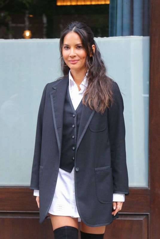 OLIVIA MUNN Leaves Greenwich Hotel in New York 06/24/2019